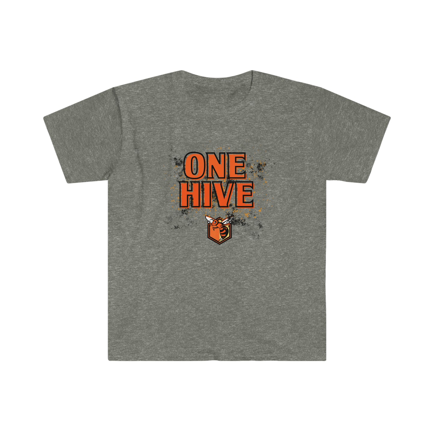 ONE HIVE Unisex Softstyle T-Shirt- RCHS Hornet Booster Apparel