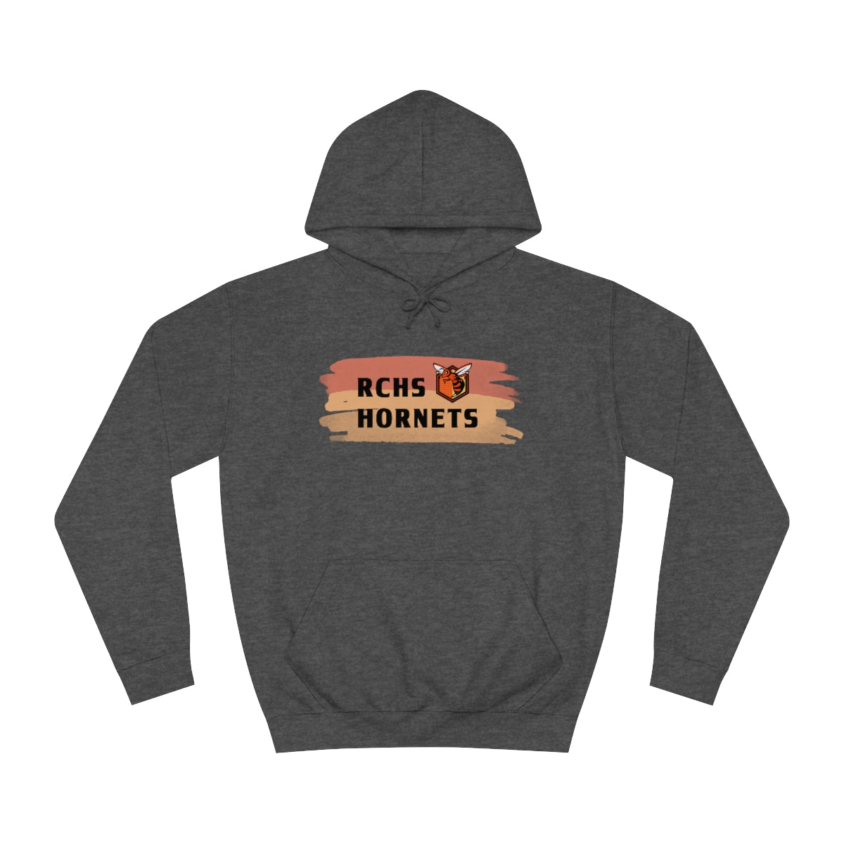 RCHS Hornets Watercolor Base Unisex College Hoodie
