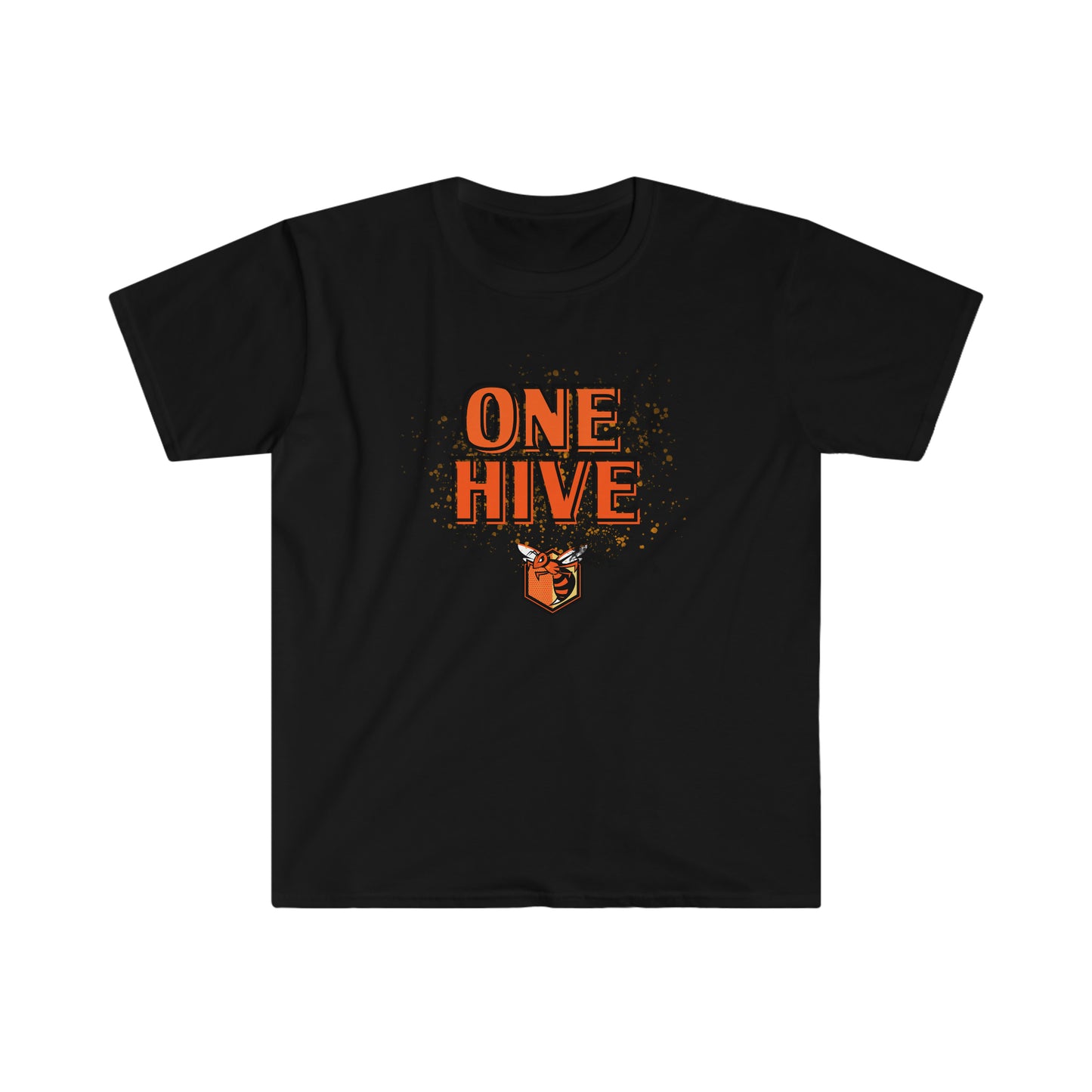 ONE HIVE Unisex Softstyle T-Shirt- RCHS Hornet Booster Apparel
