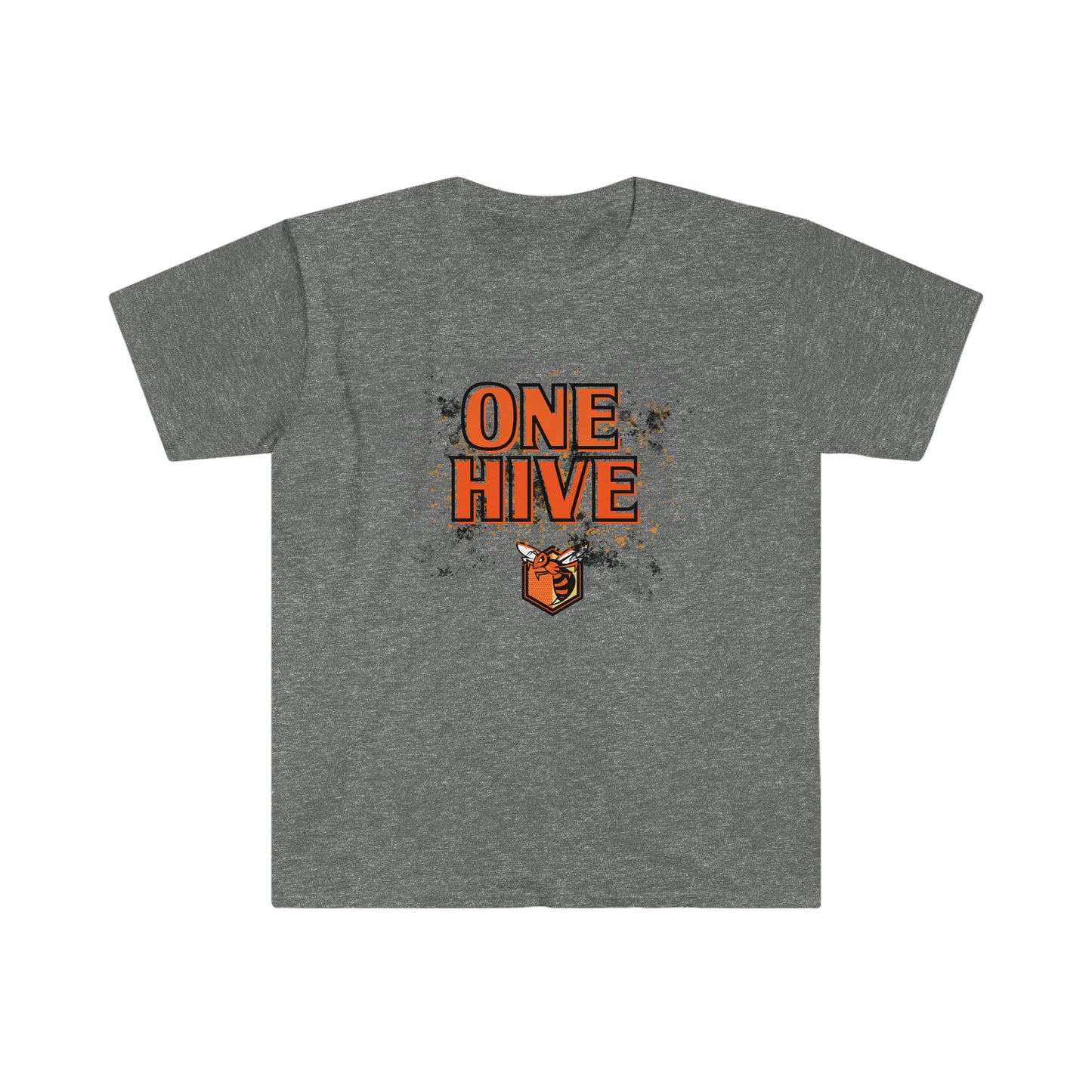 ONE HIVE Unisex Softstyle T-Shirt- RCHS Hornet Booster Apparel