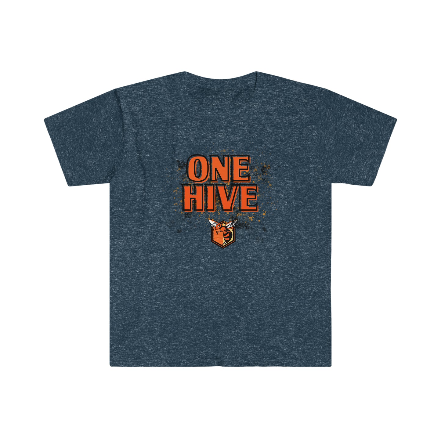 ONE HIVE Unisex Softstyle T-Shirt- RCHS Hornet Booster Apparel