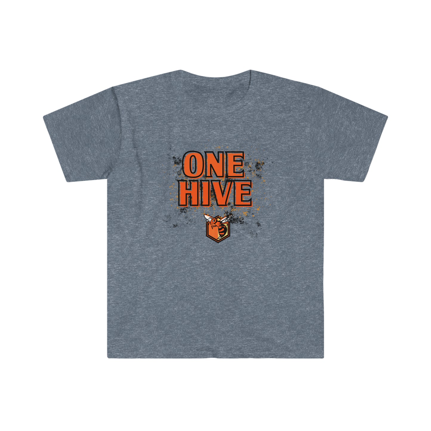 ONE HIVE Unisex Softstyle T-Shirt- RCHS Hornet Booster Apparel