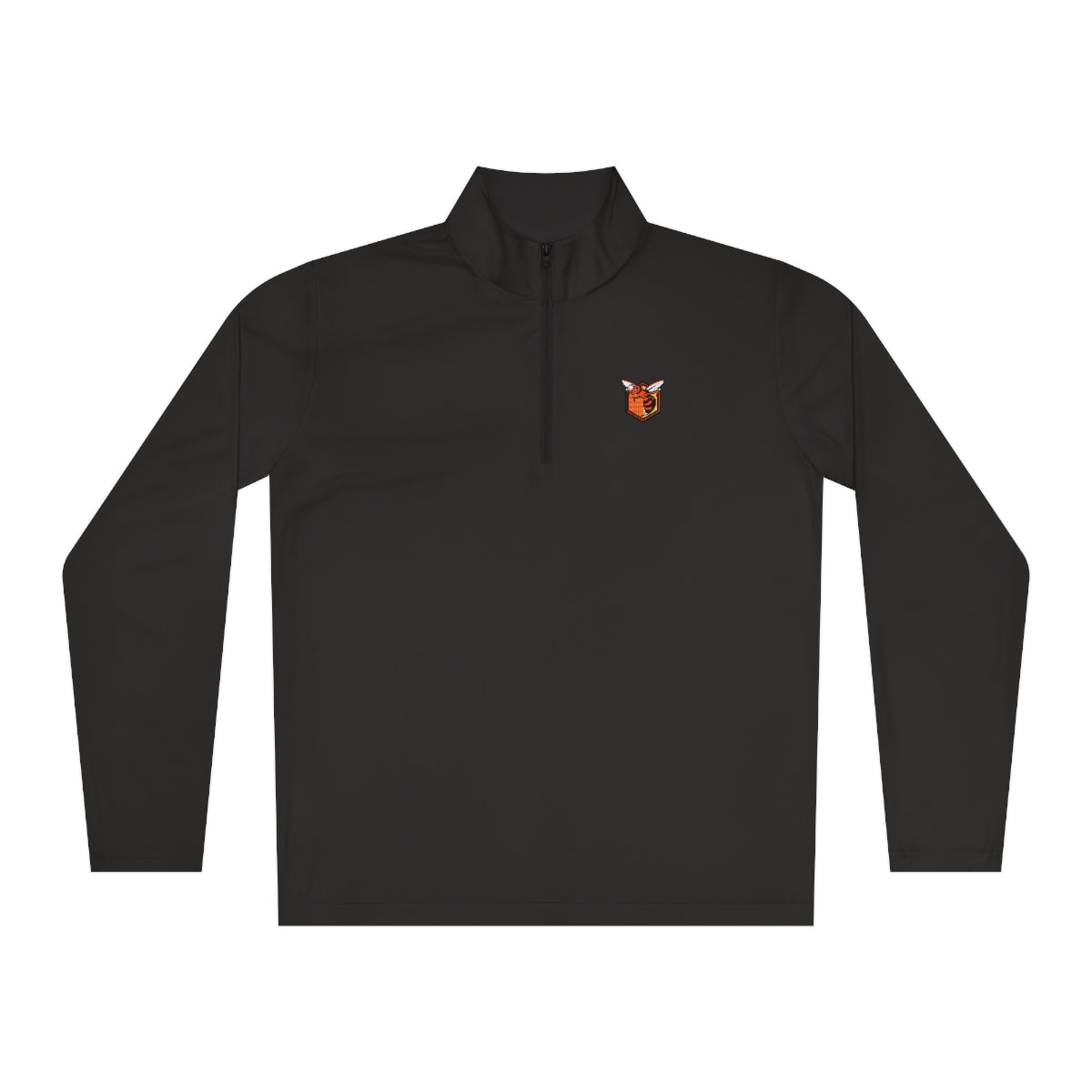 Small Hornet Logo Unisex Quarter-Zip Pullover